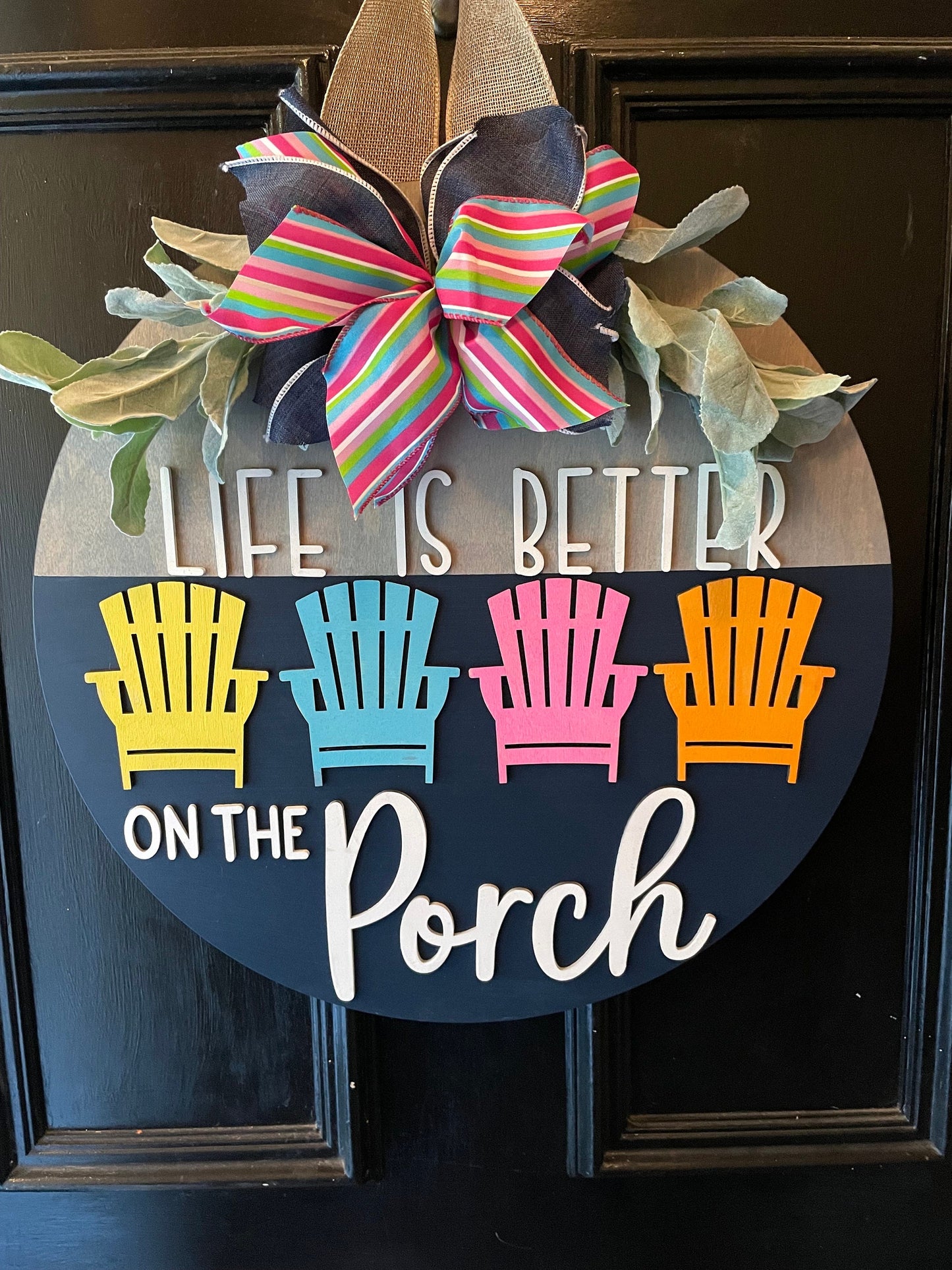 Life is Better at the Lake, Lake Door Hanger