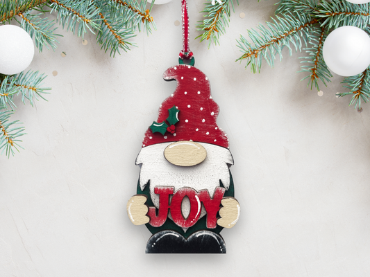 Holiday Gnome Ornaments