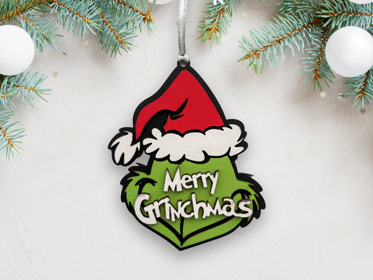 Merry Grinchmas Ornament (Copy)