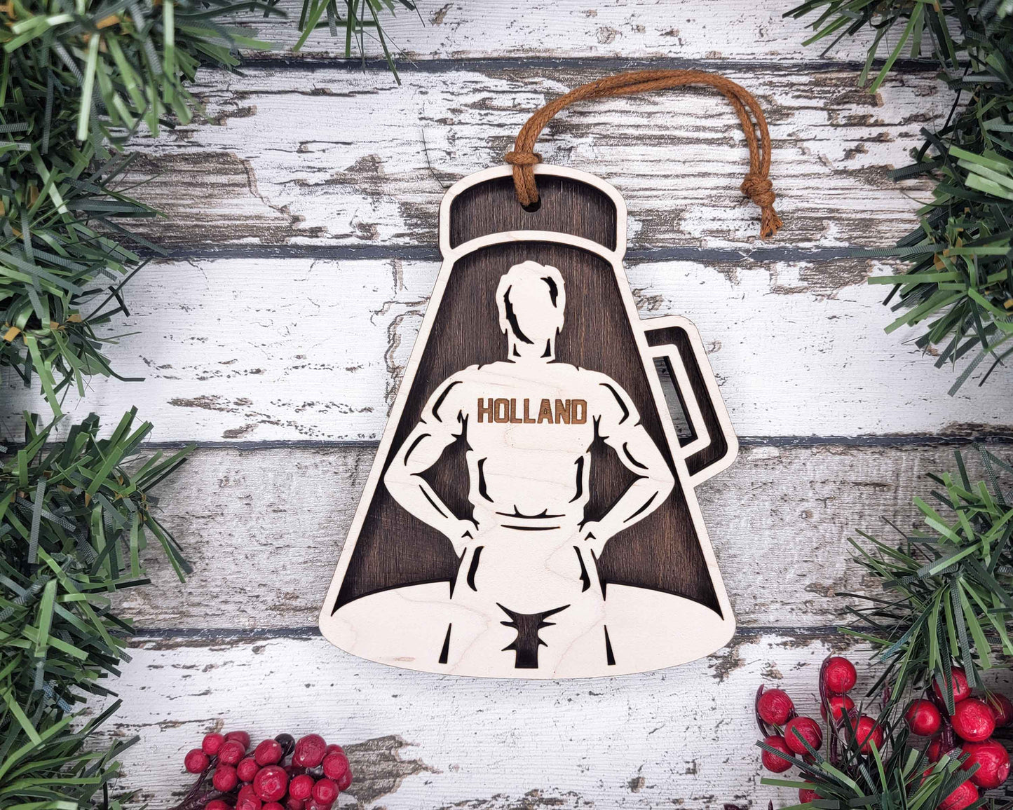 Personalized Sports Ornament- Cheer