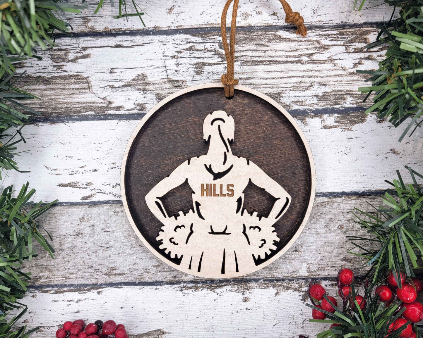 Personalized Sports Ornament- Cheer