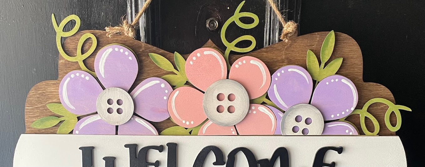 Seasonal Inserts for Welcome Sign