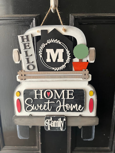 Interchangeable Truck Door Sign