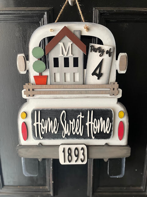 Interchangeable Truck Door Sign