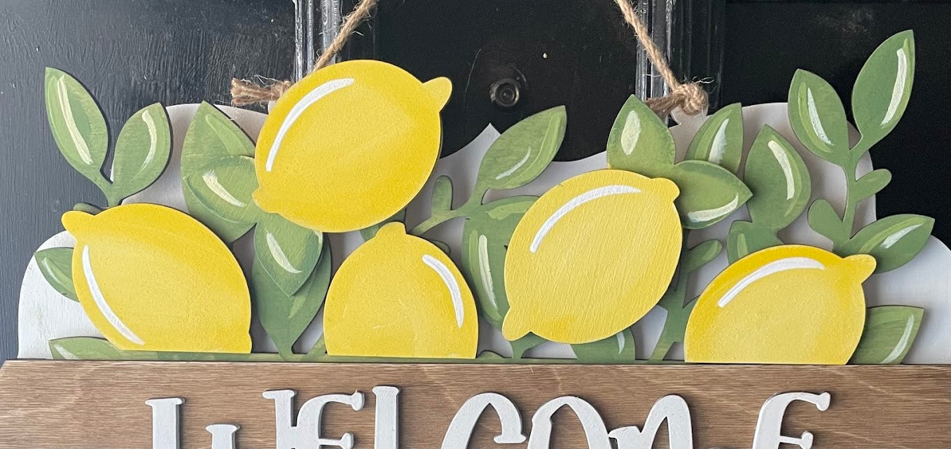 Seasonal Inserts for Welcome Sign