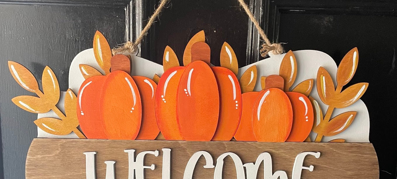 Seasonal Inserts for Welcome Sign