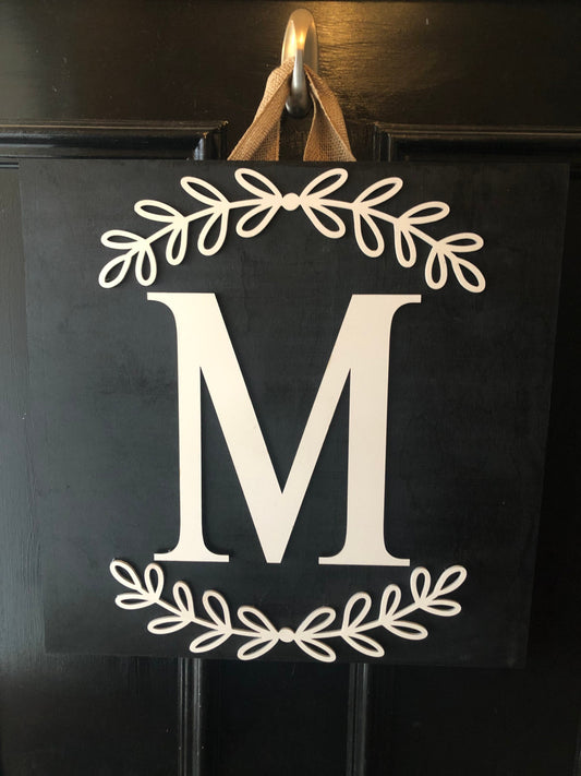Monogram Door Hanger