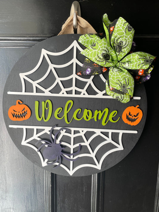Spider Web Welcome