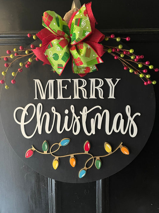 Merry Christmas with Lights