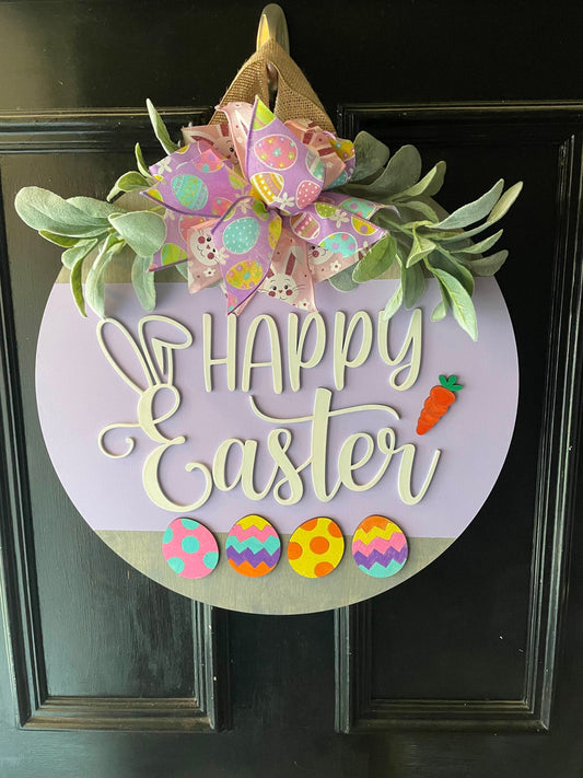Happy Easter| Spring Door Hanger