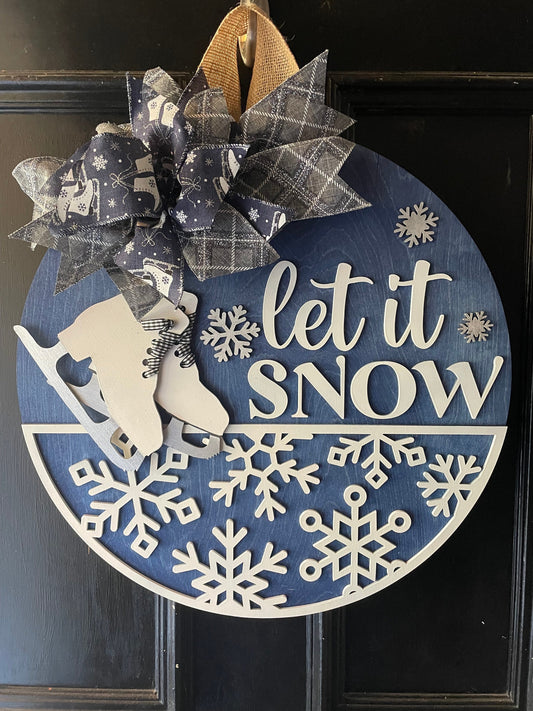 Let it Snow with Ice Skates