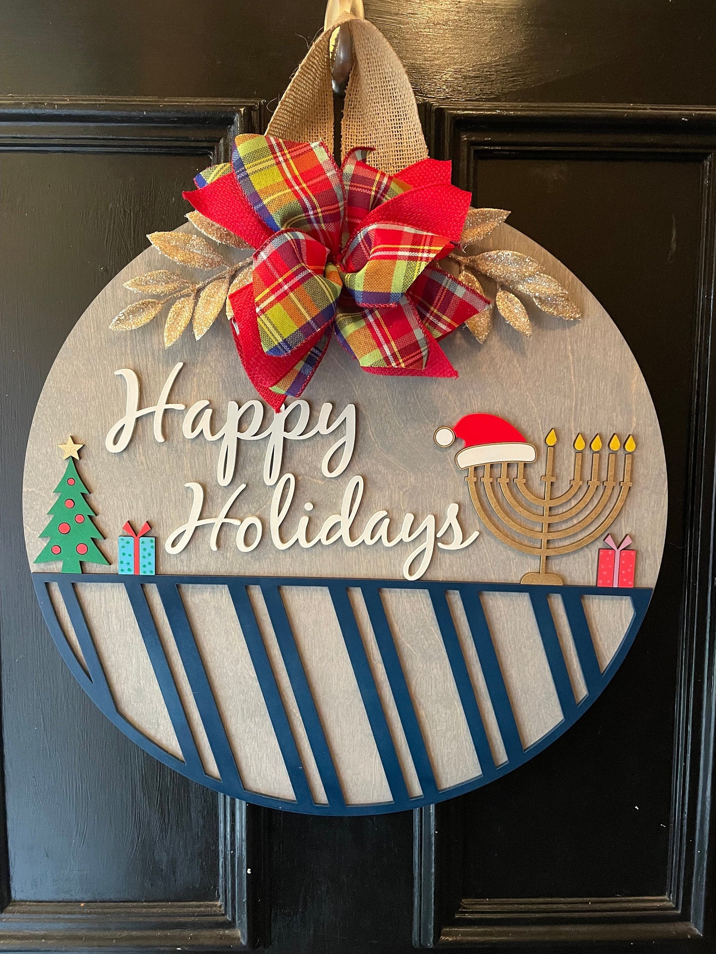 Merry Chrismakkah Door Hanger