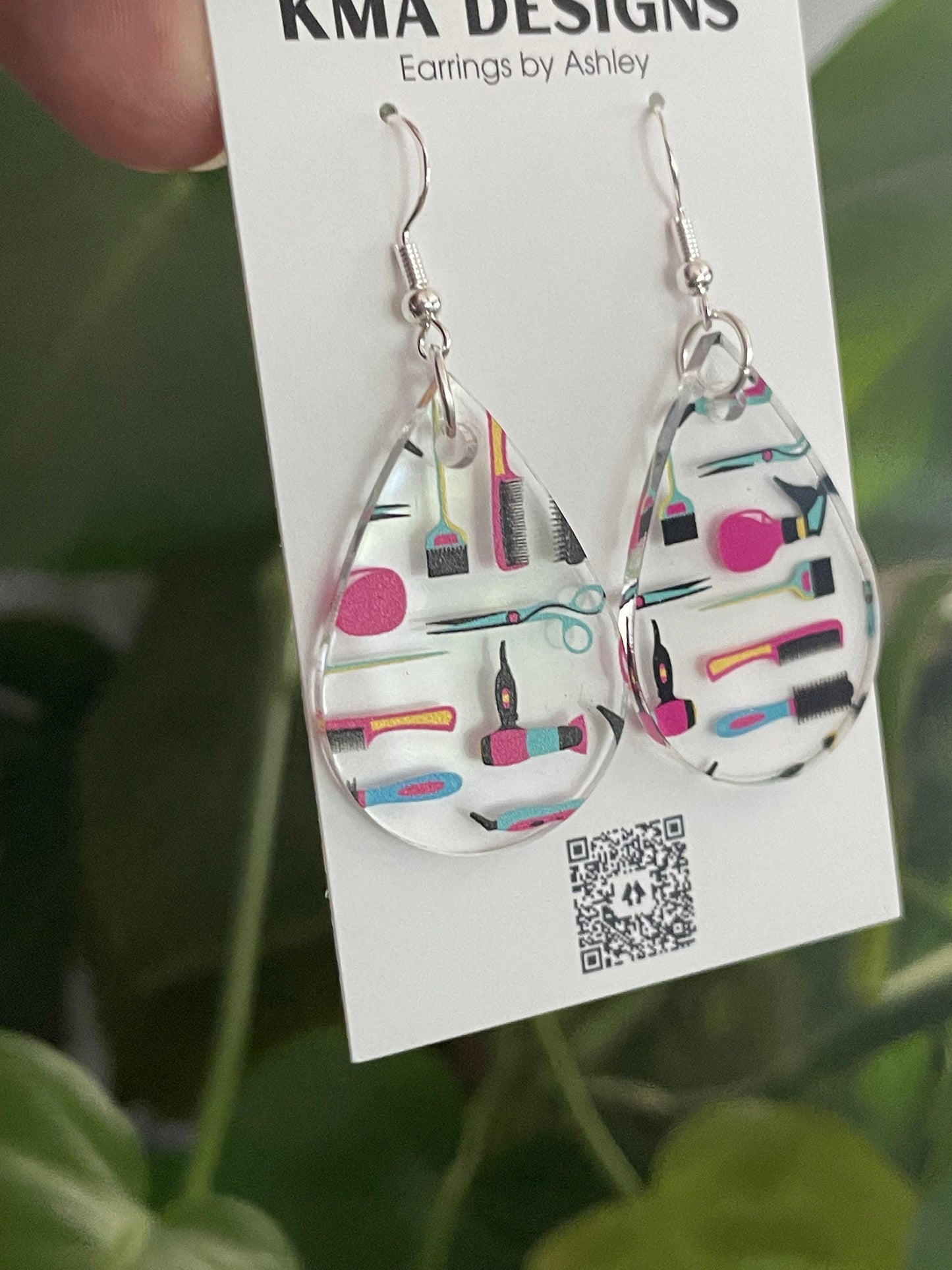 Hair Stylist Earrings